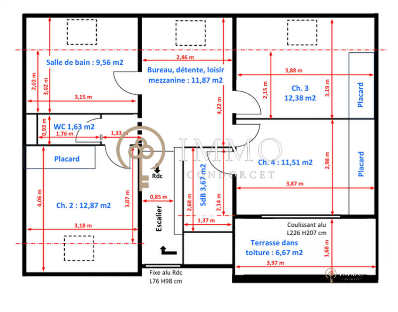 Maison - 150 m² - 7 pièces