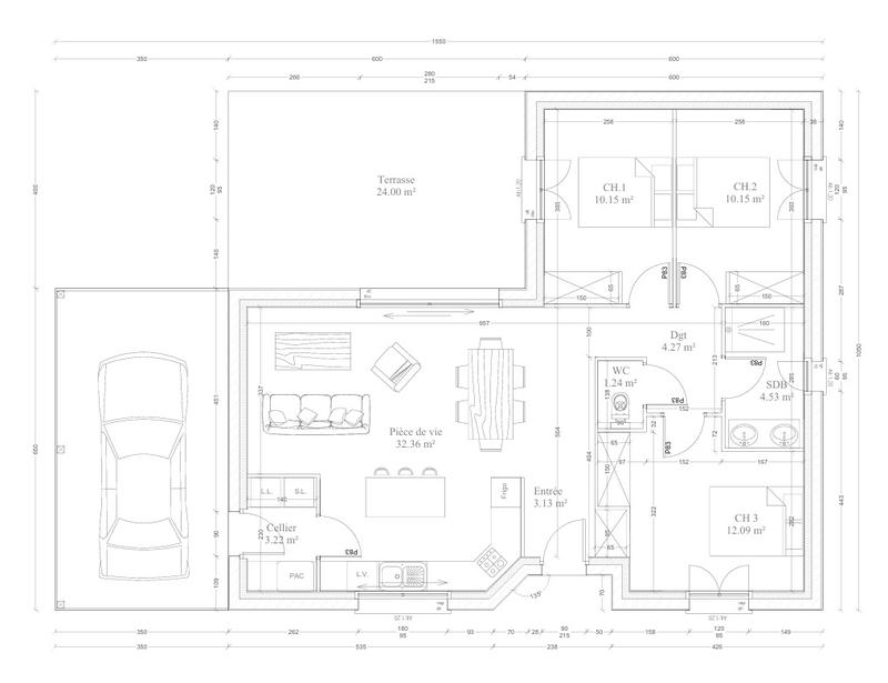 Maison - 81 m² - 4 pièces