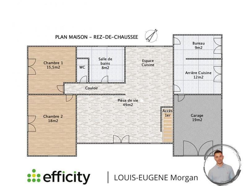 Maison - 220 m² - 9 pièces