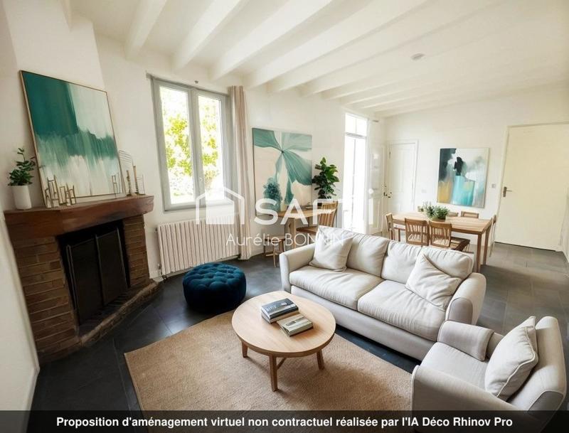 Maison - 72 m² - 4 pièces