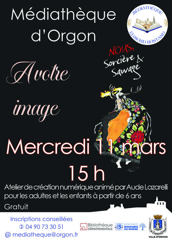 Atelier de création numérique « à votre image »