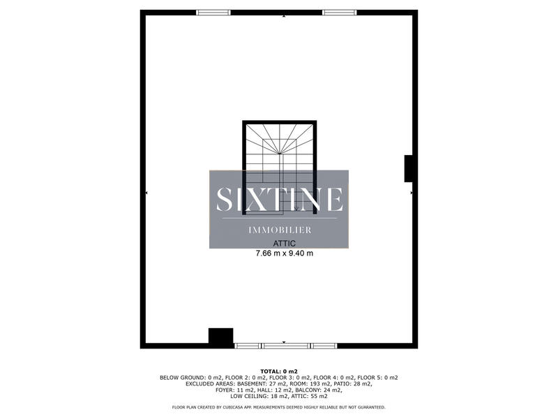 Appartement - 118 m² - 4 pièces