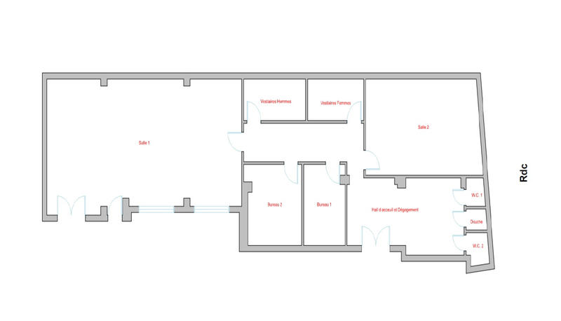 Local commercial - 133 m²