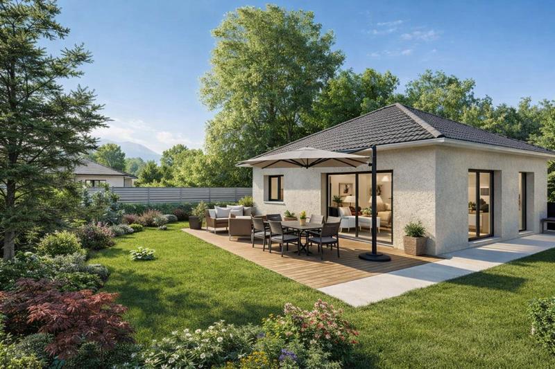 Maison - 76 m² - 4 pièces