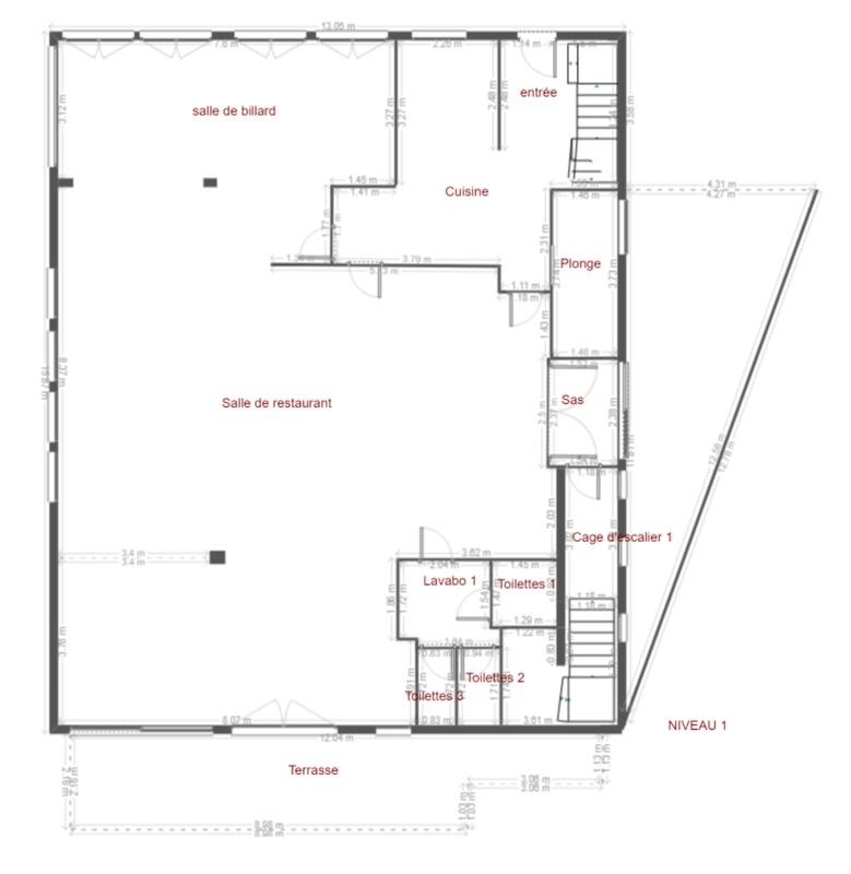 Immeuble d'habitations - 400 m²