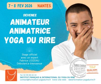Animateur de Yoga du Rire à Nantes !