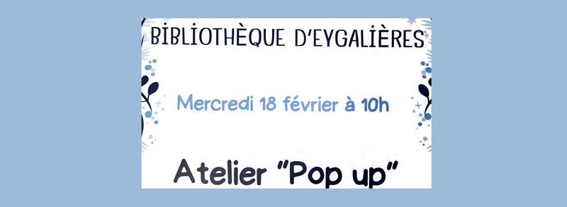 Atelier enfant "Pop up"
