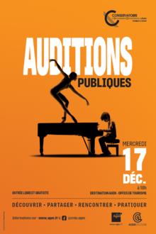 Auditions publiques