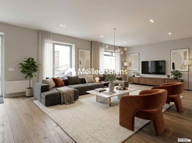 Appartement - 80 m² - 3 pièces