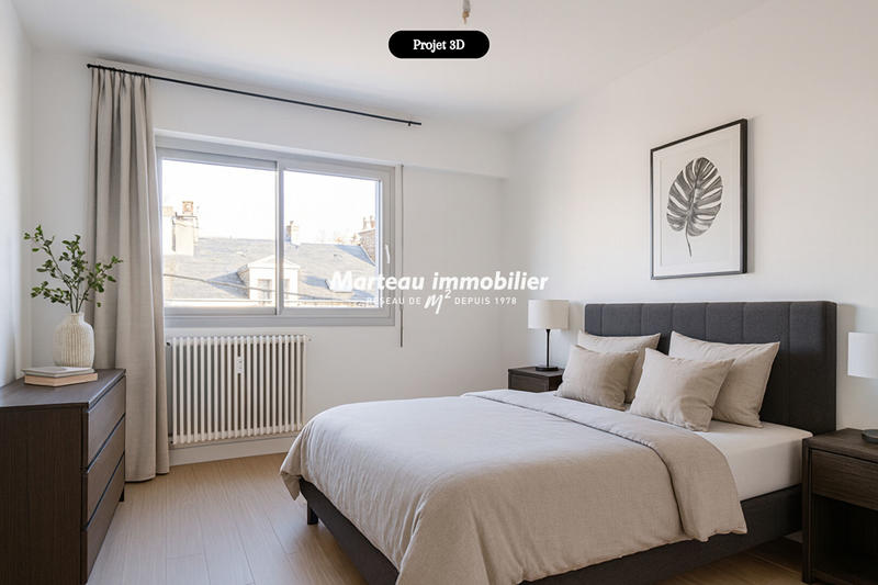 Appartement - 57 m² - 2 pièces