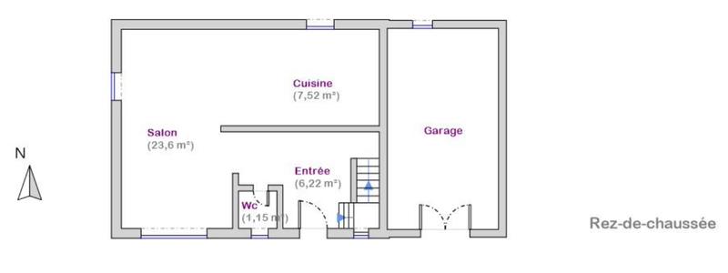 Maison - 74 m² - 4 pièces