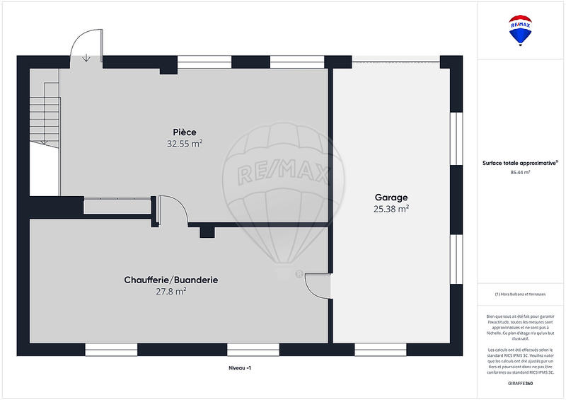 Maison - 90 m² - 6 pièces