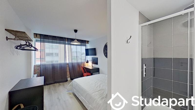 Chambre - 12 m² - 1 pièce