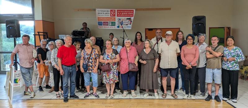 Concours de peinture &amp; dessin Ginouillac 46