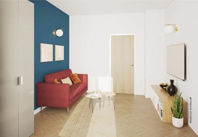 Appartement - 19 m² - 1 pièce