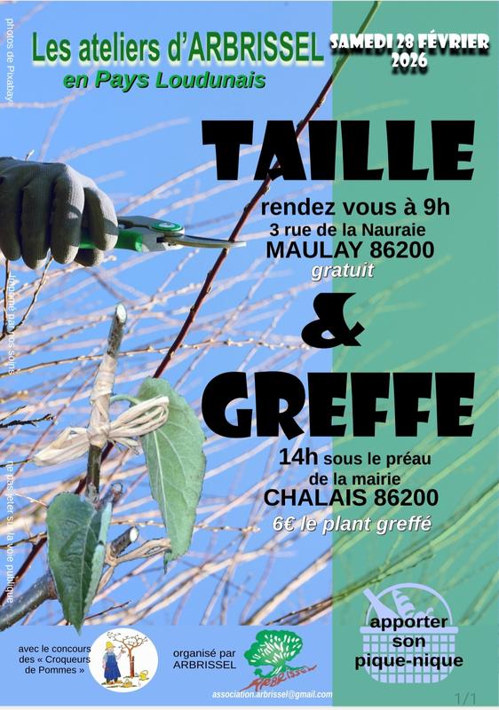 Les ateliers d'Arbrissel - Taille &amp; Greffe