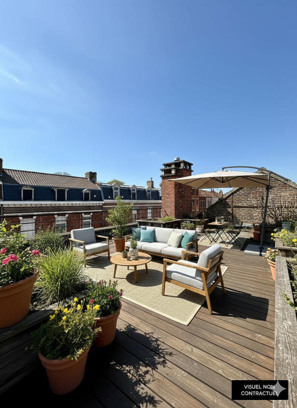 Appartement - 202 m² - 5 pièces