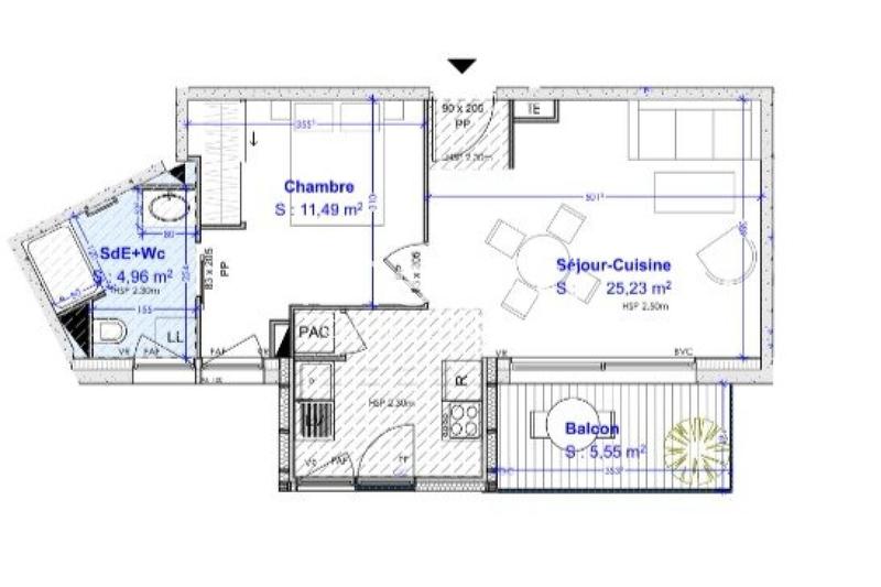 Appartement - 41 m² - 2 pièces