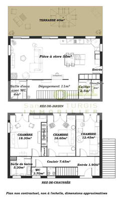 Maison - 134 m² - 6 pièces