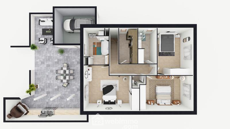 Villa - 166 m² - 5 pièces