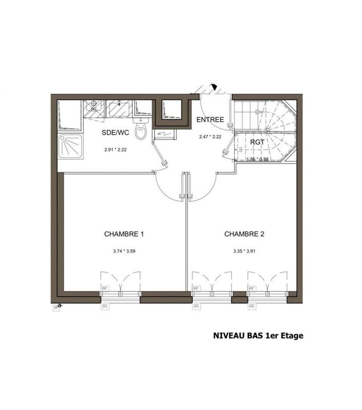 Appartement - 87 m² - 4 pièces