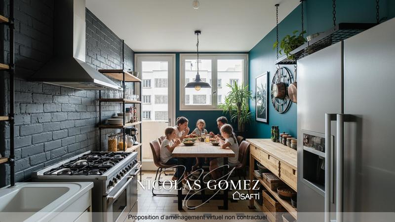 Appartement - 107 m² - 4 pièces