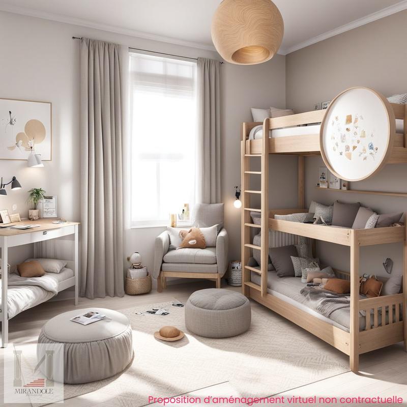 Appartement - 62 m² - 3 pièces