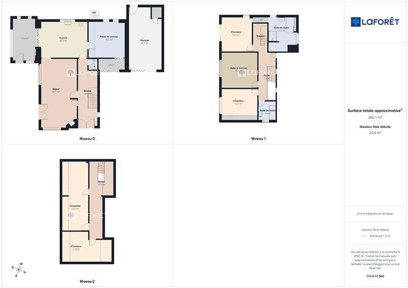 Maison - 184 m² - 7 pièces