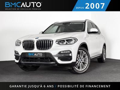 Bmw X3 Xdrive20da 190ch Luxury Line G01 Ja19p Grand Gps Regul Cuir Sport Eclairage d’Ambiance Camera
