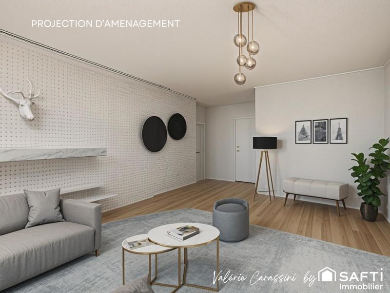 Appartement - 92 m² - 5 pièces