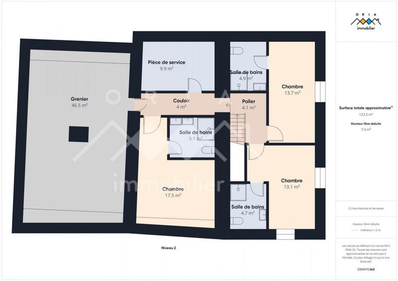 Demeure - 291 m² - 11 pièces