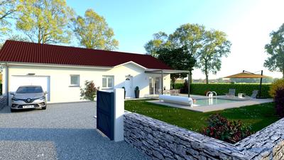 Maison - 91 m² - 4 pièces