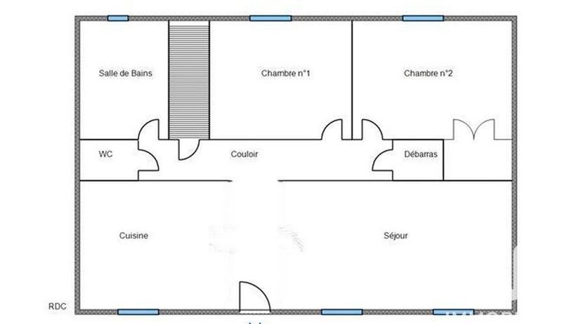 Maison - 79 m² - 4 pièces