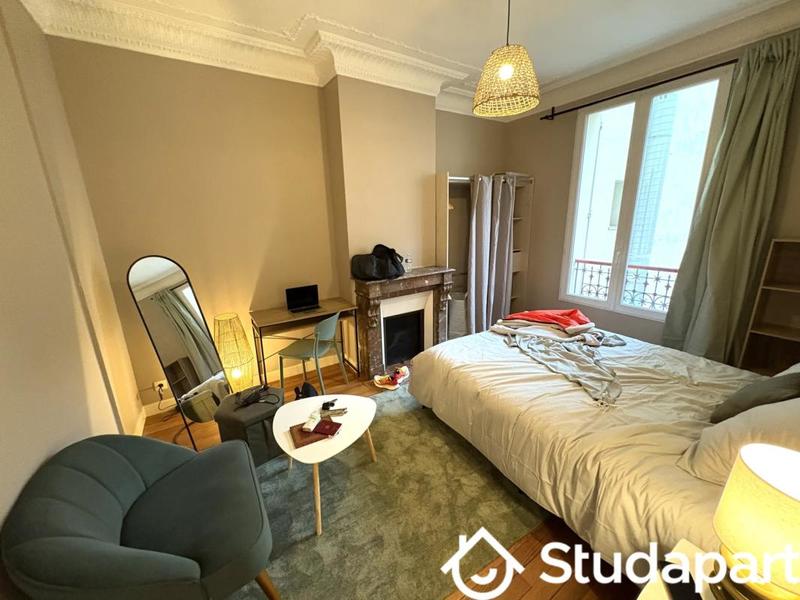 Chambre - 14 m² - 1 pièce