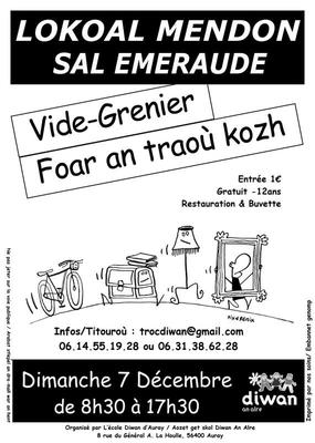 Vide grenier d'hiver de skol diwan an alre