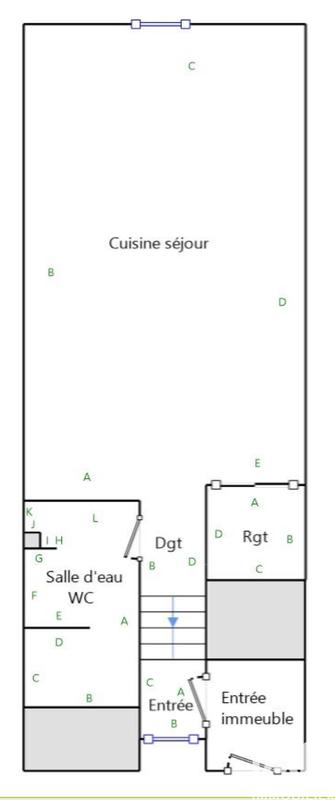 Appartement - 40 m² - 1 pièce