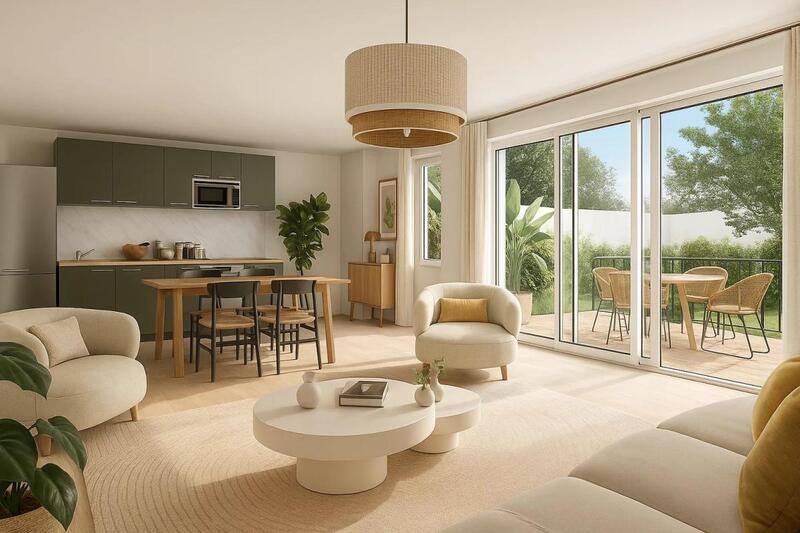 Appartement - 53 m² - 2 pièces