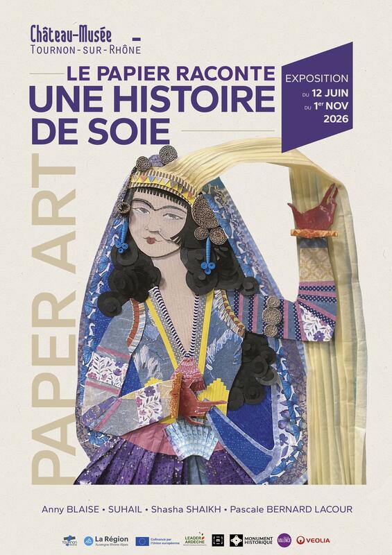 Le Papier Raconte une Histoire de soie -Anny Blaise, Suhail, Pascale Bernard Lacour et Shasha Shaikh