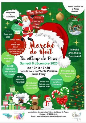 Marché de noël et journée solidaire pour l'association epireuil