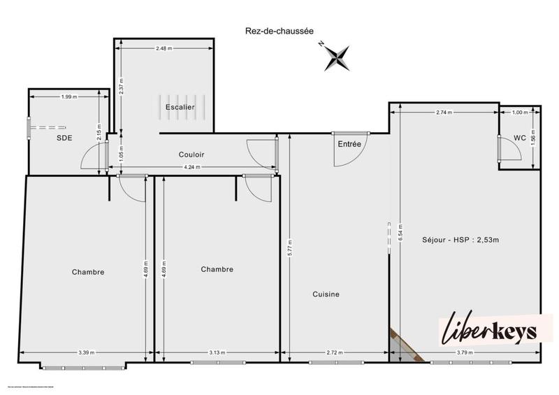 Appartement - 133 m² - 4 pièces