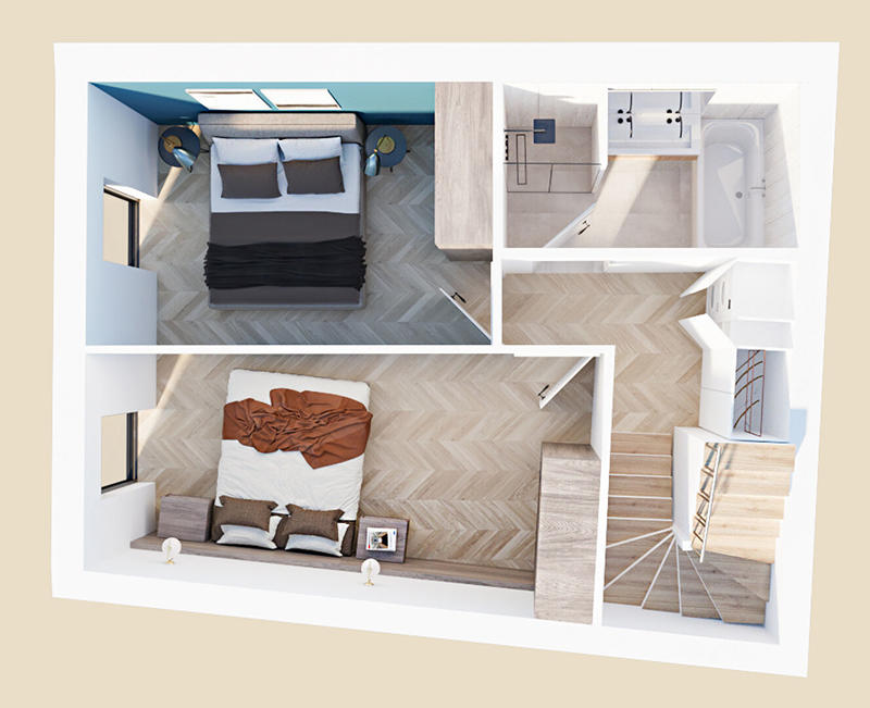 Immeuble - 6 pièces