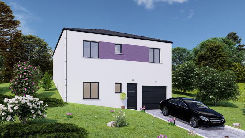 Maison - 90 m² - 6 pièces