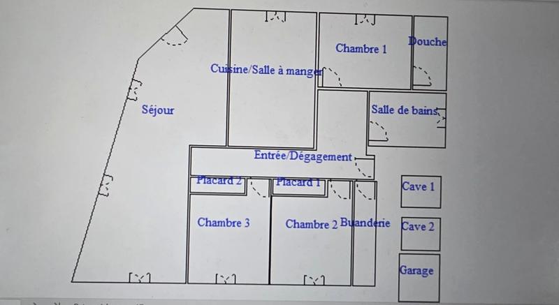 Appartement - 103 m² - 4 pièces