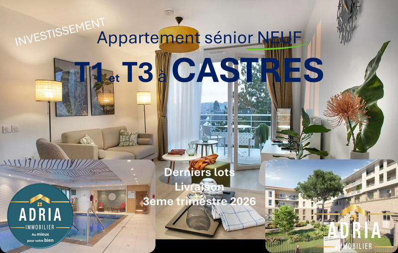 Appartement - 39 m² - 1 pièce