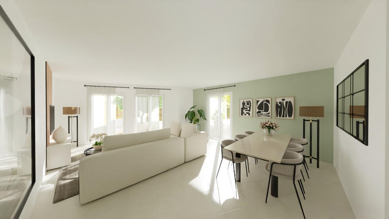 Appartement - 106 m² - 4 pièces