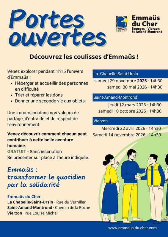 Portes Ourvertes d'Emmaüs