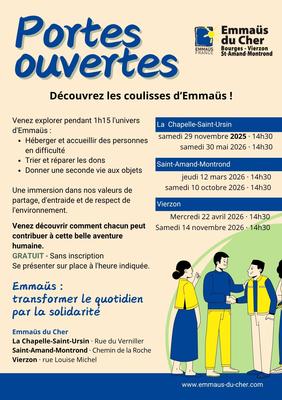 Portes Ourvertes d'Emmaüs