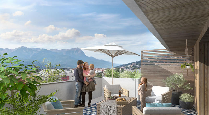 Appartement - 45 m² - 2 pièces