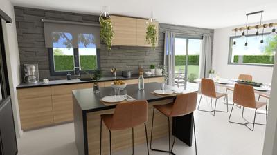 Maison - 110 m² - 5 pièces