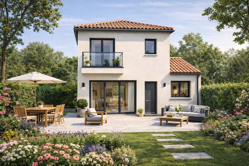 Maison - 80 m² - 4 pièces